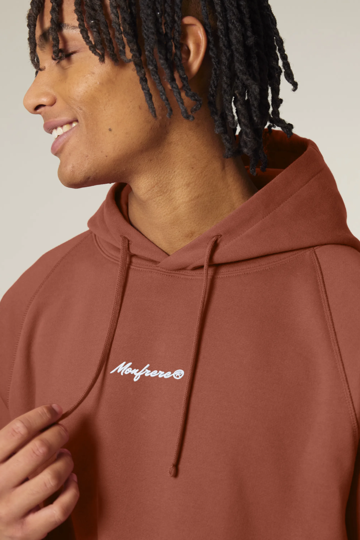White Label Stick Unisex Relaxed Raglan Hoodie