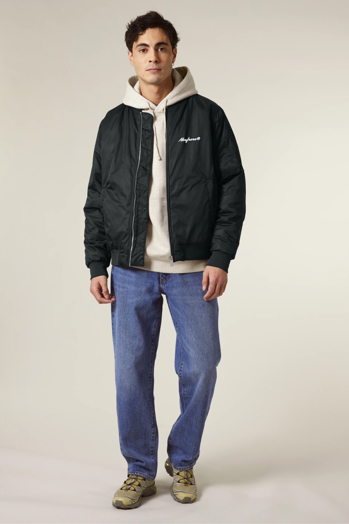 White Label Stick unisex bomber jacket