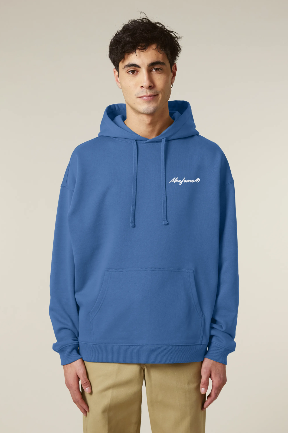White label stick oversized hoodie sweatshirt