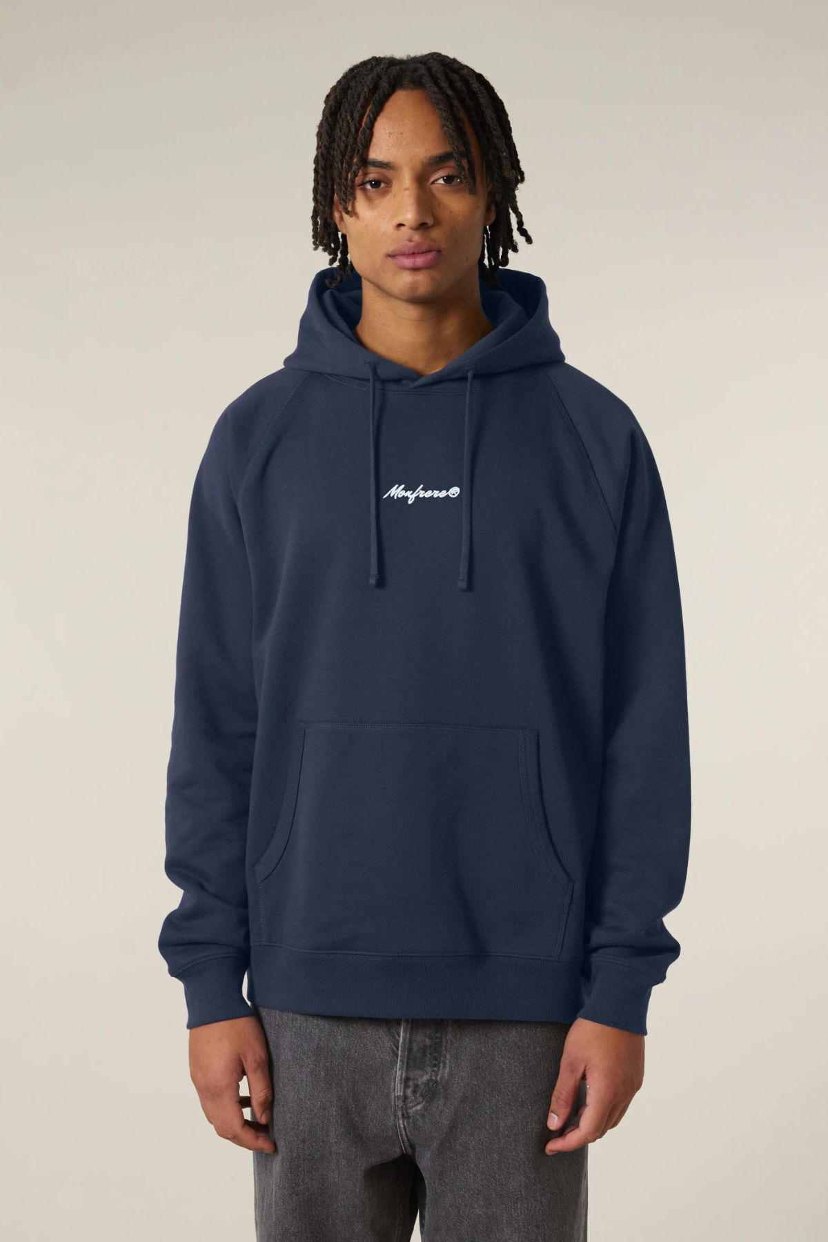 White Label Stick Unisex Relaxed Raglan Hoodie