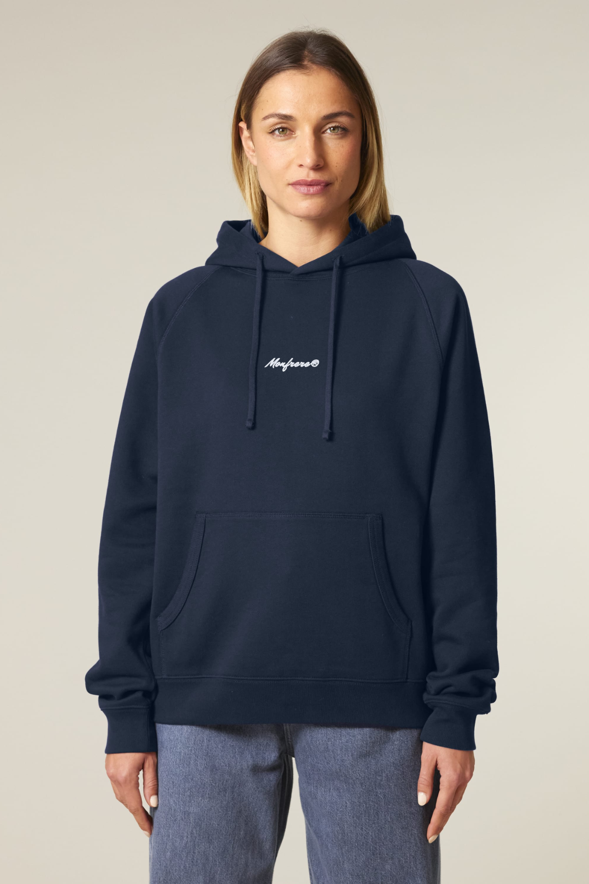 White Label Stick Unisex Relaxed Raglan Hoodie