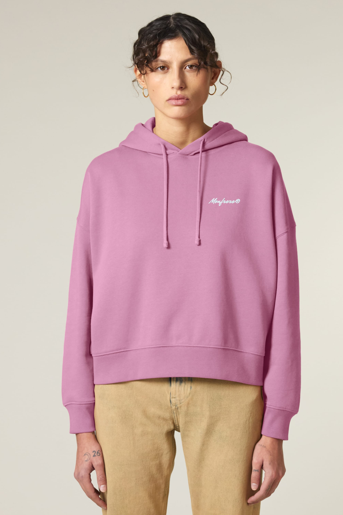 White Label Stick Damen-Hoodie-Sweatshirt