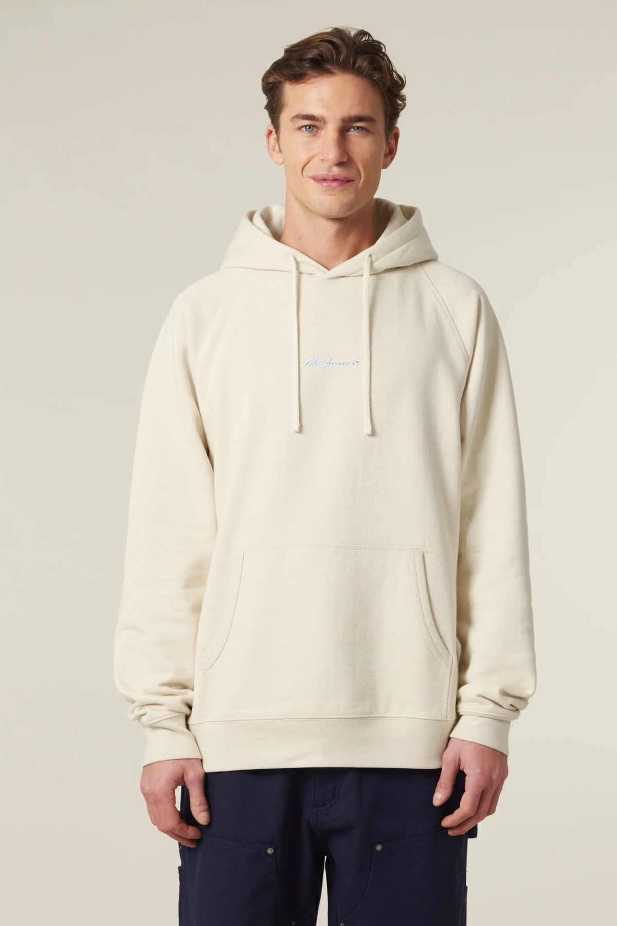 White Label Stick Unisex Relaxed Raglan Hoodie