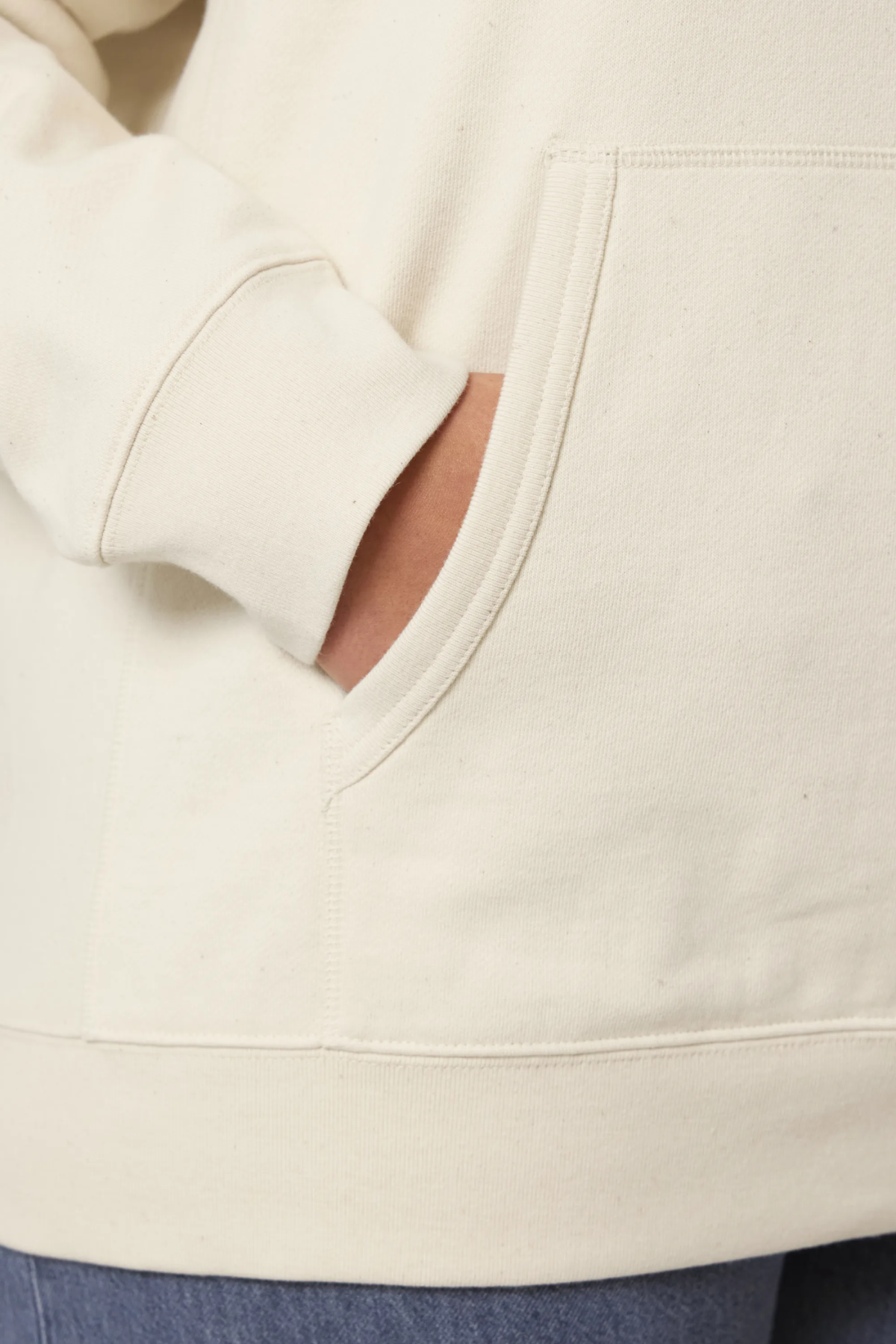 White Label Stick Unisex Relaxed Raglan Hoodie