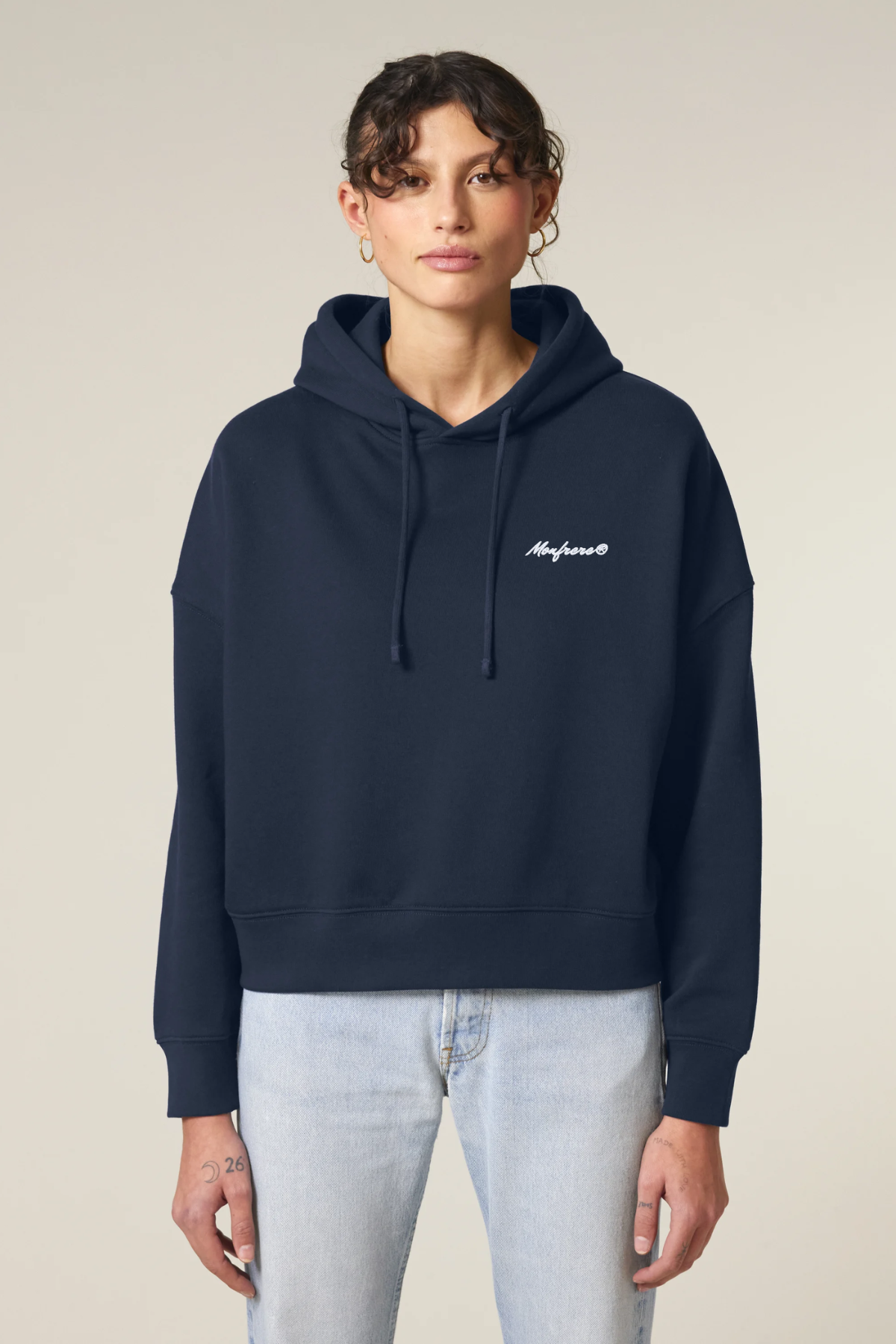 White Label Stick Damen-Hoodie-Sweatshirt