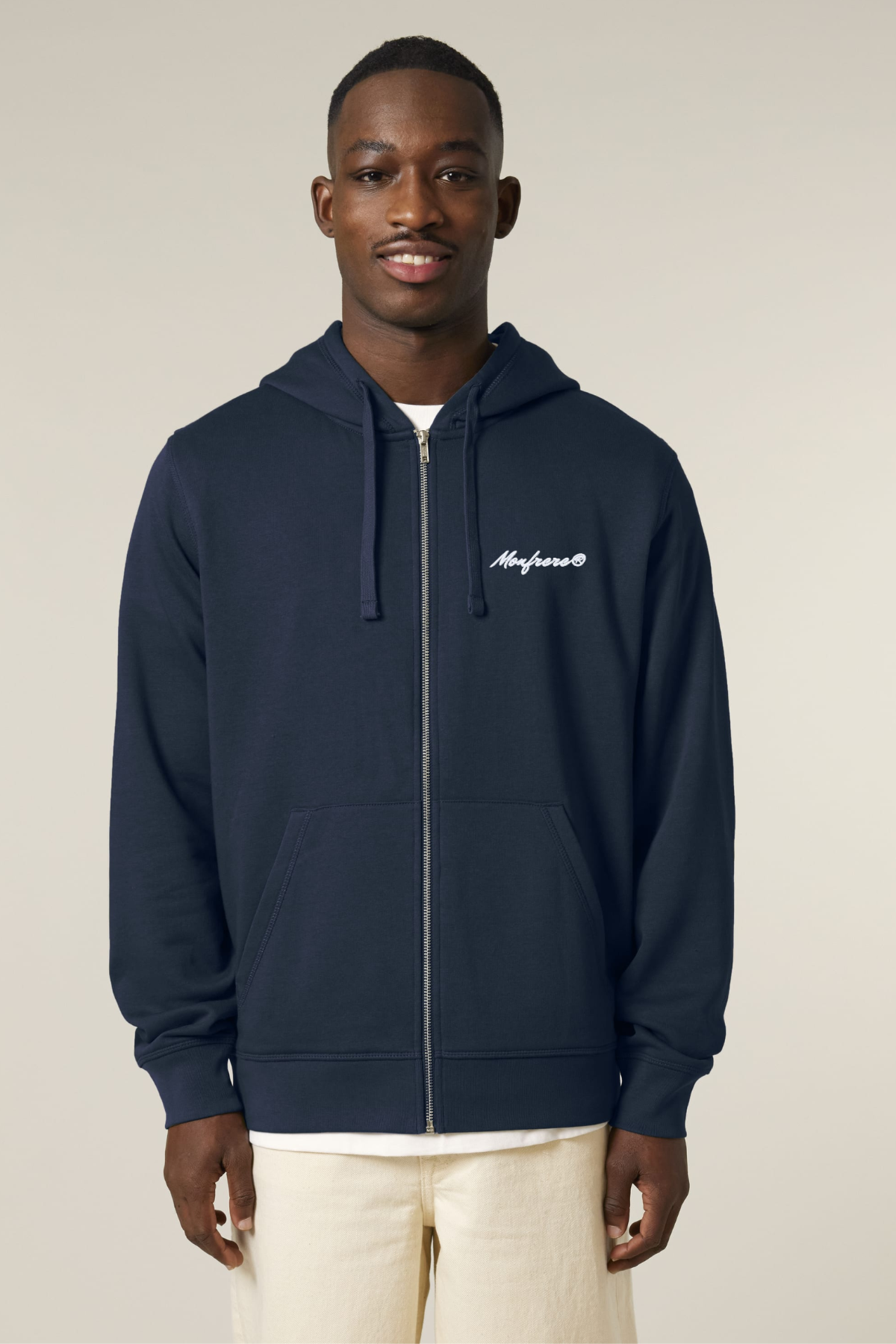 White Label Stick Iconic Unisex-Zip-Hoodie