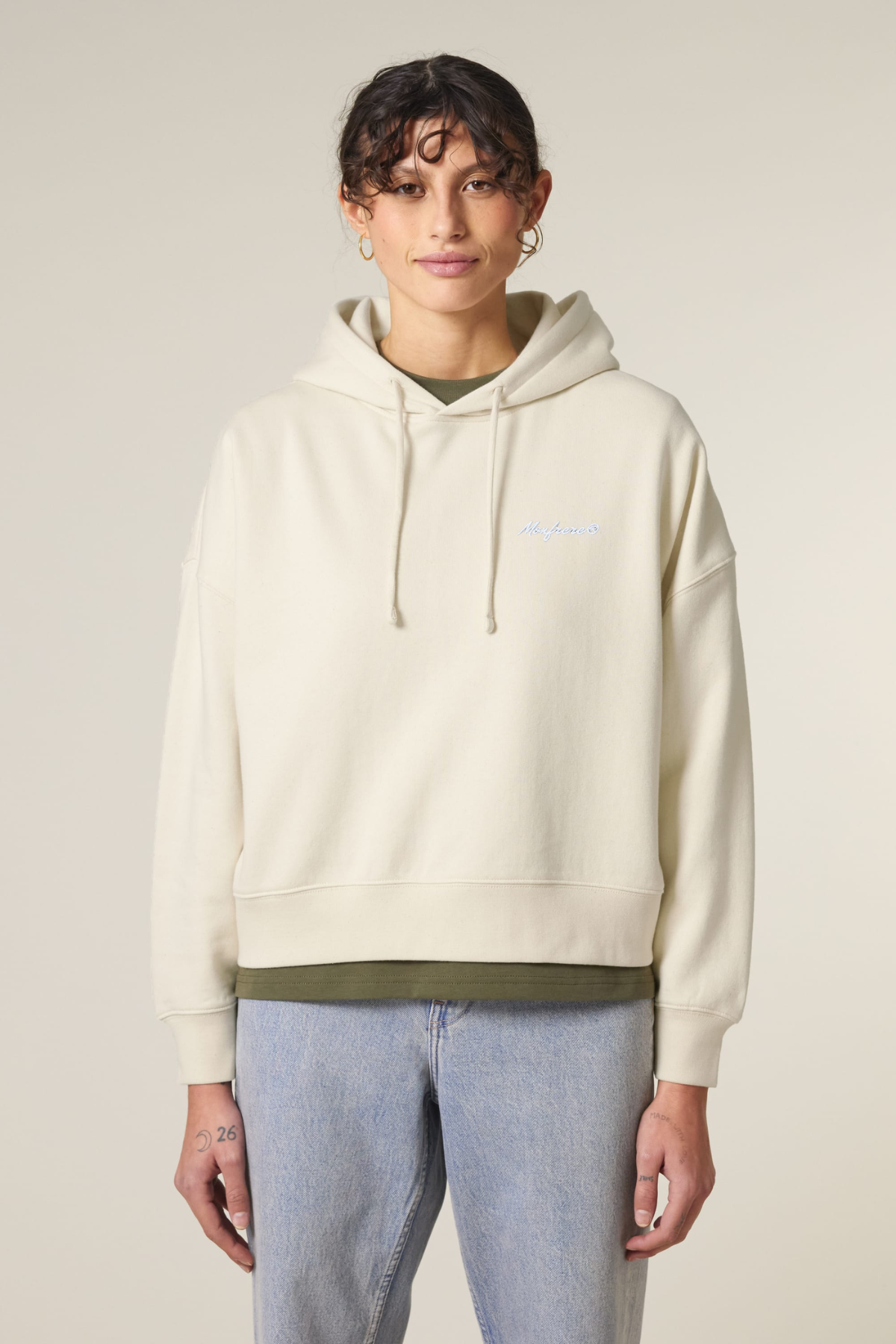 White Label Stick Damen-Hoodie-Sweatshirt