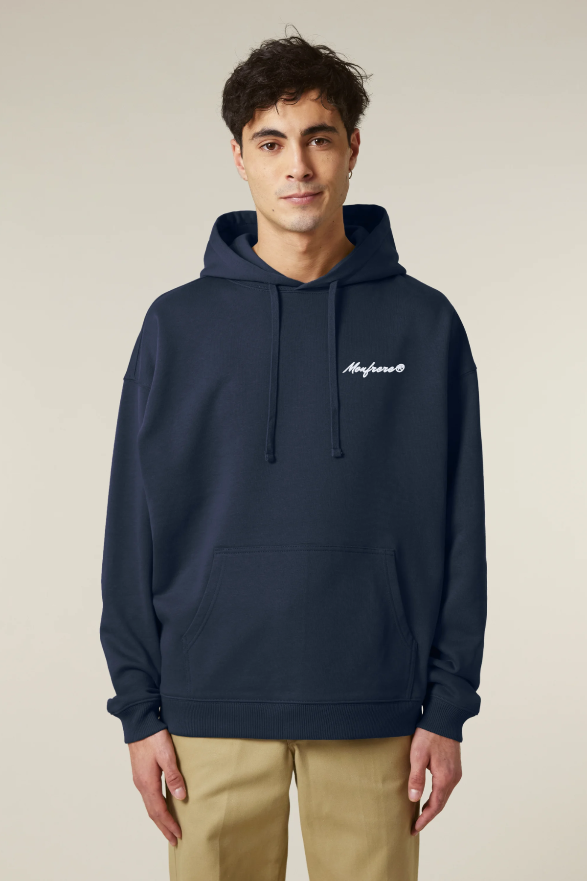 White label stick oversized hoodie sweatshirt
