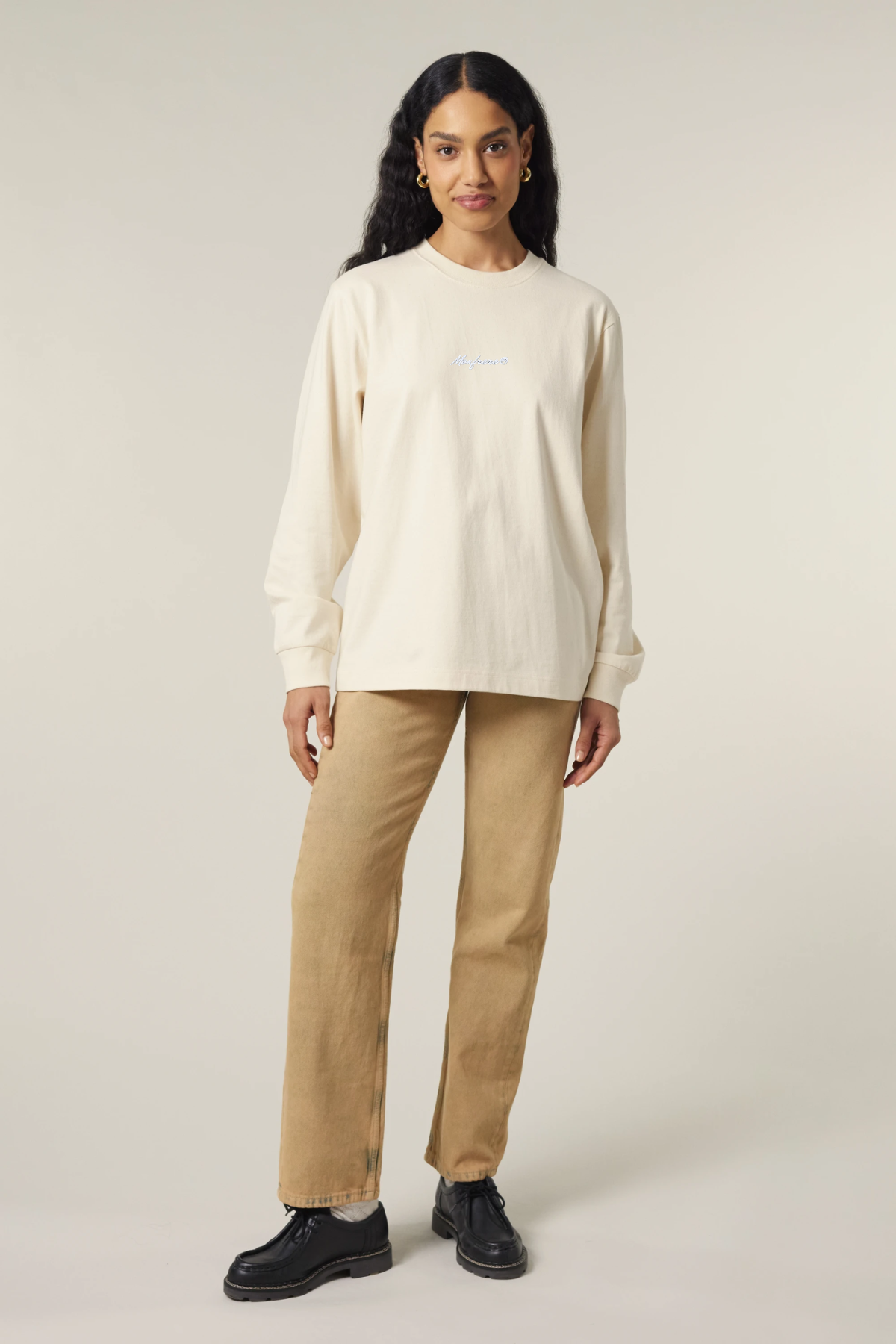White Label Stick Unisex Heavy Weight Long Sleeve Shirt