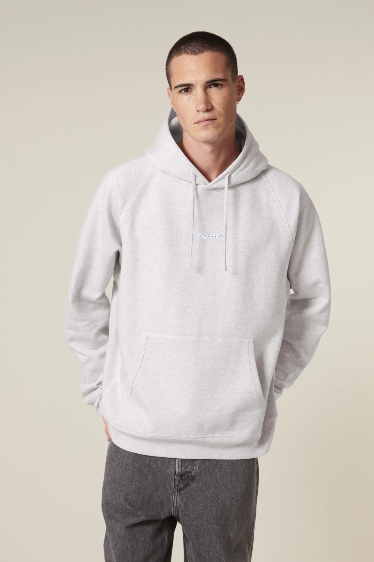 White Label Stick Unisex Relaxed Raglan Hoodie