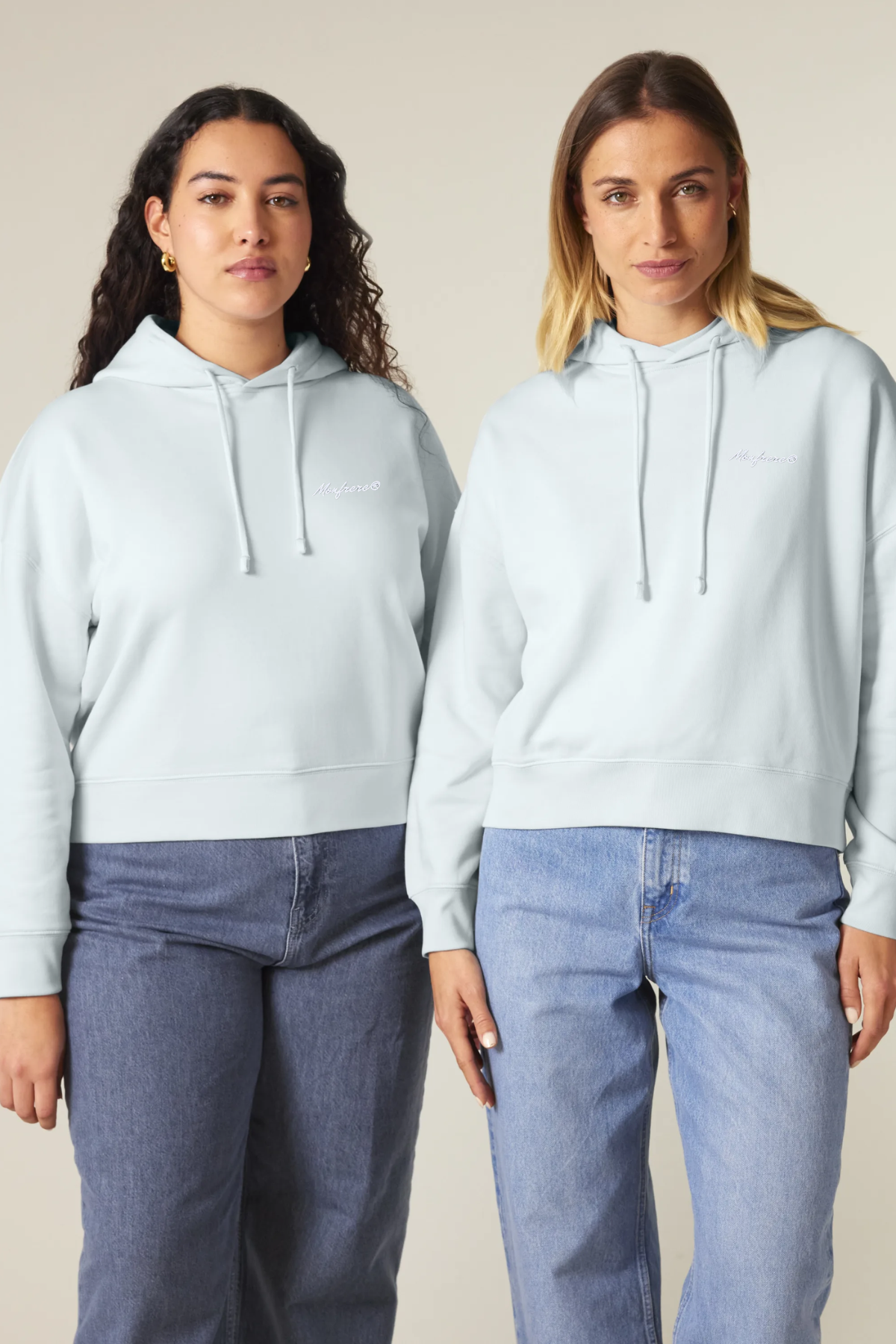 White Label Stick Damen-Hoodie-Sweatshirt