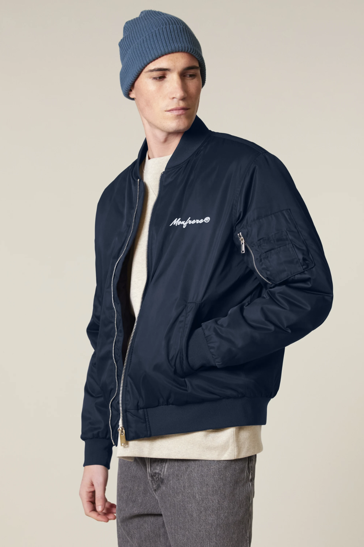 White Label Stick unisex bomber jacket