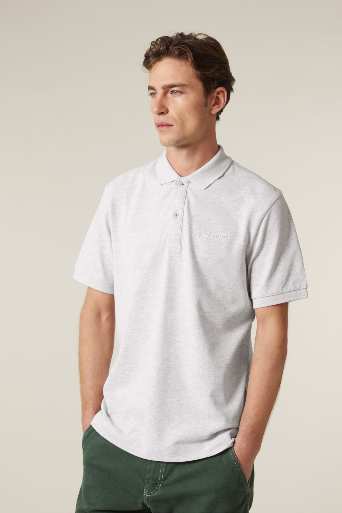 White Label Stick unisex polo shirt