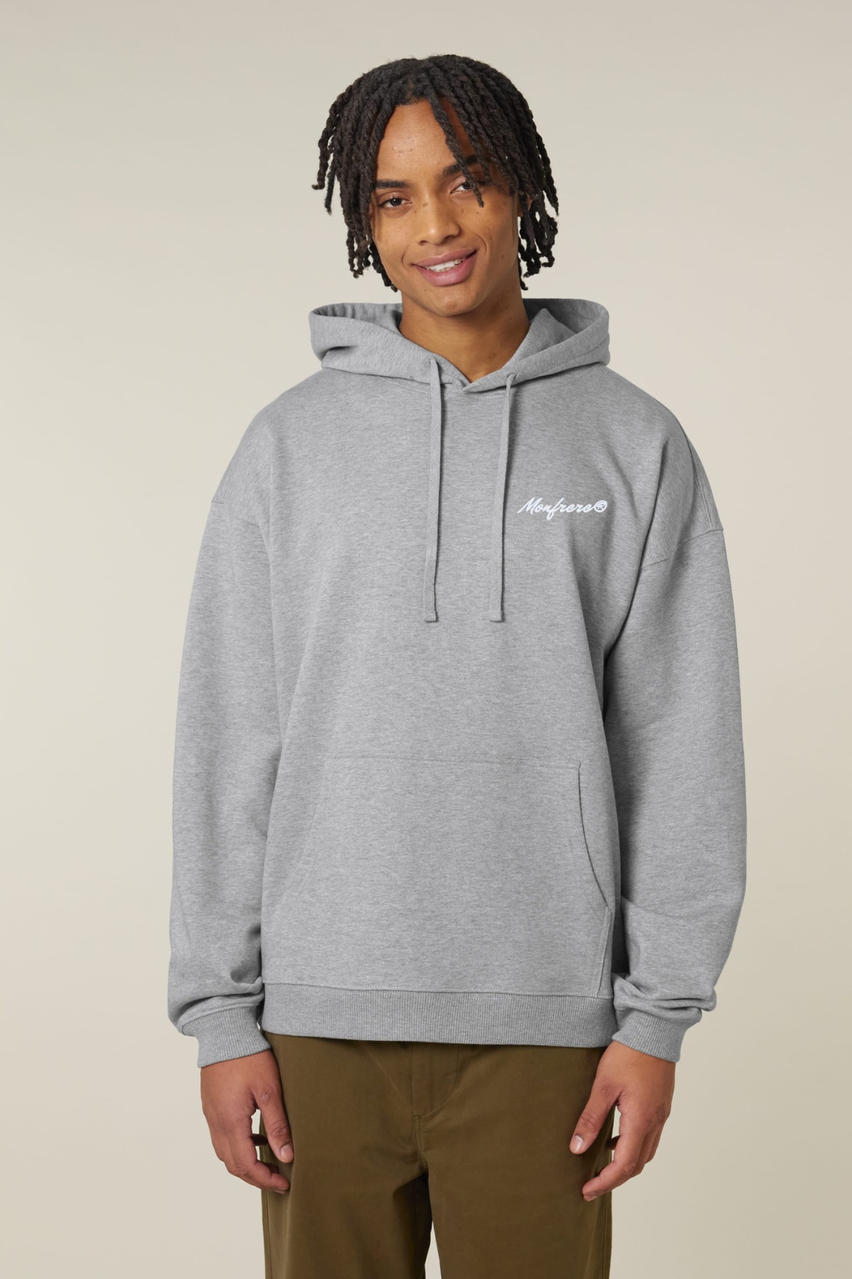 White label stick oversized hoodie sweatshirt