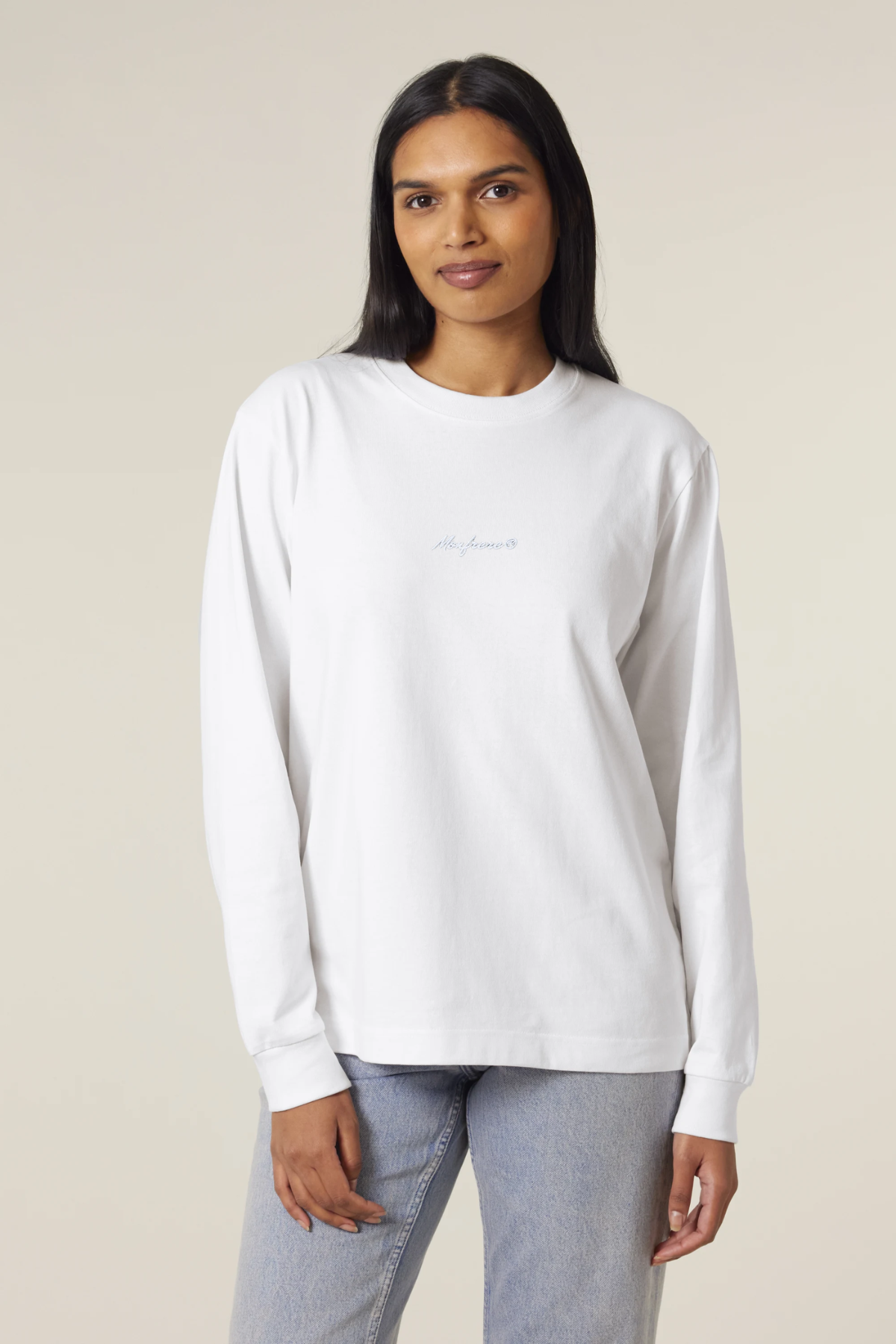 White Label Stick Unisex Heavy Weight Long Sleeve Shirt