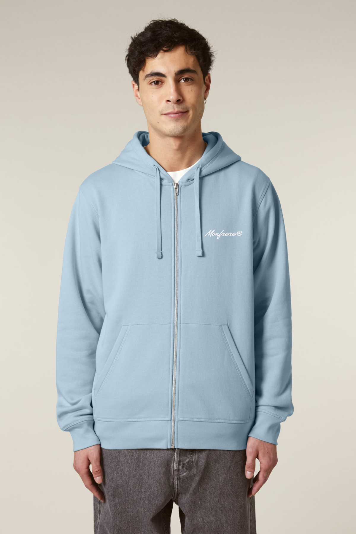 White Label Stick Iconic Unisex-Zip-Hoodie