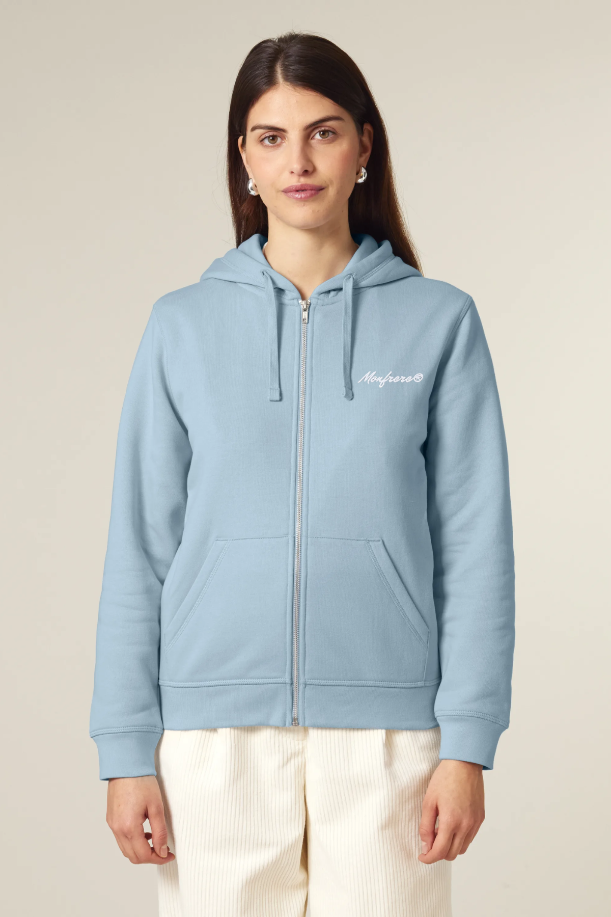 White Label Stick Iconic Unisex-Zip-Hoodie