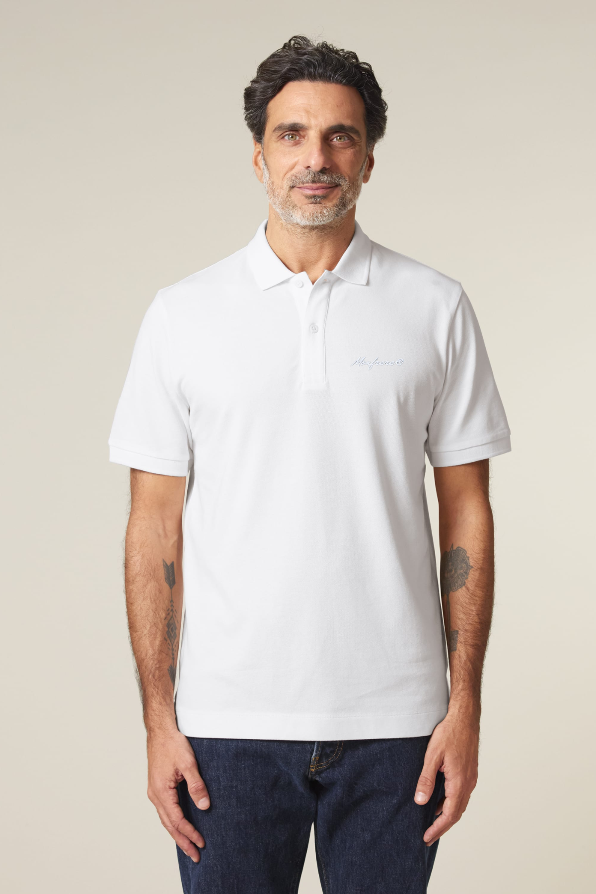 White Label Stick unisex polo shirt