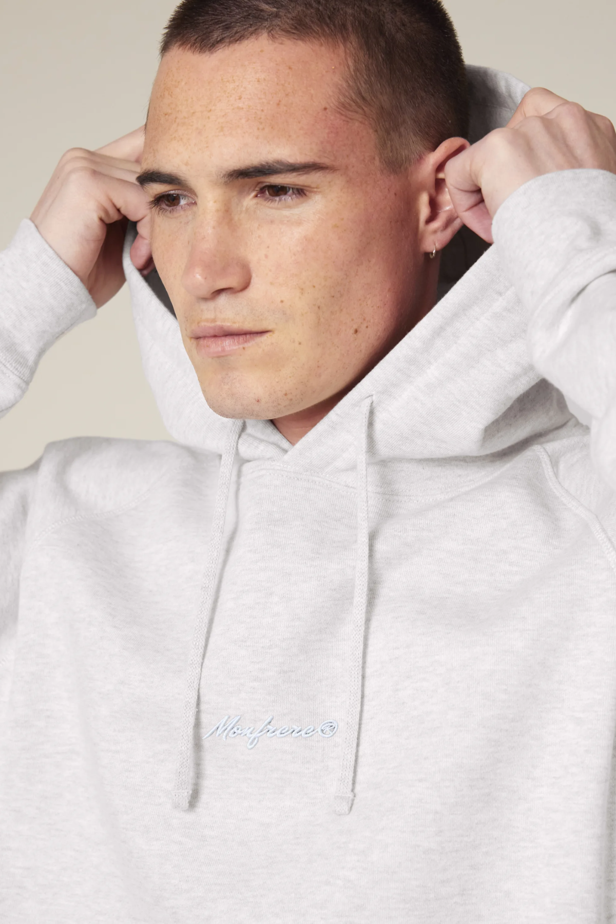 White Label Stick Unisex Relaxed Raglan Hoodie