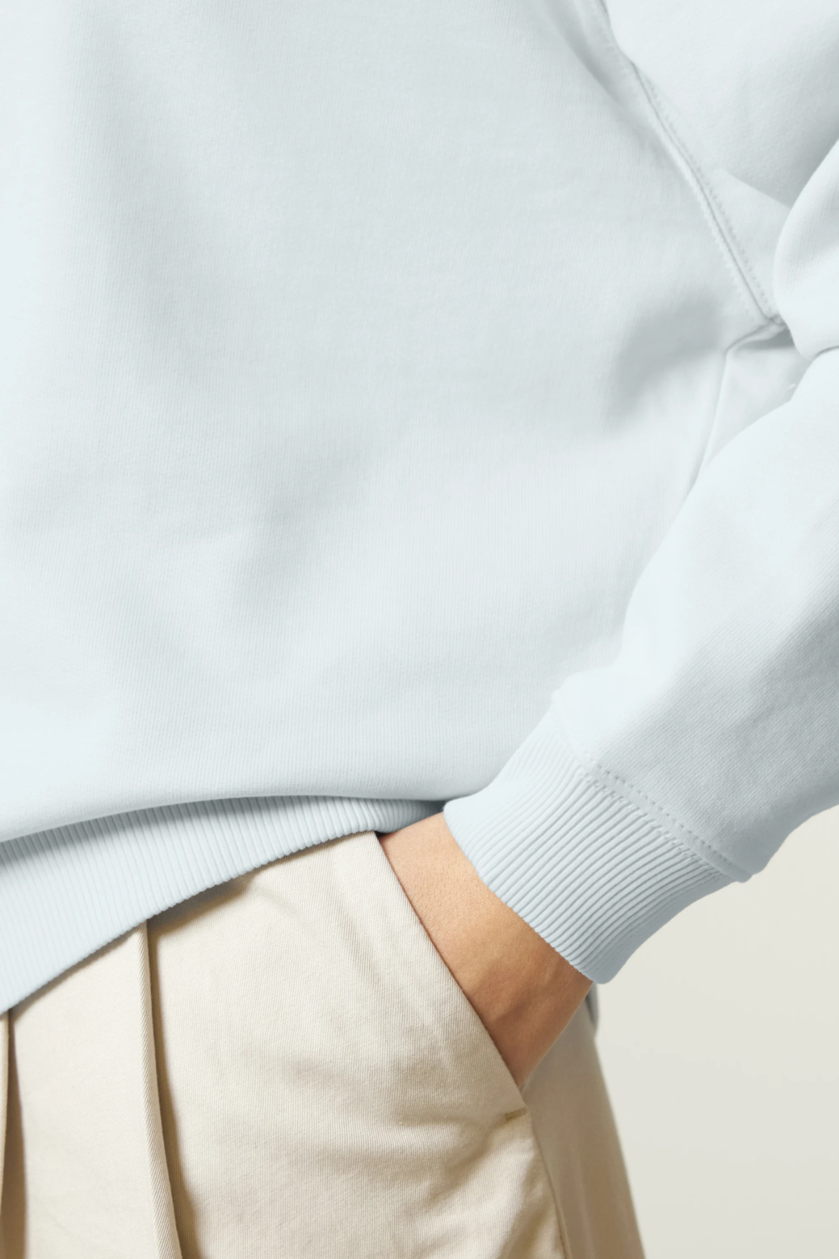 White Label Stick Oversized Crewneck Sweatshirt