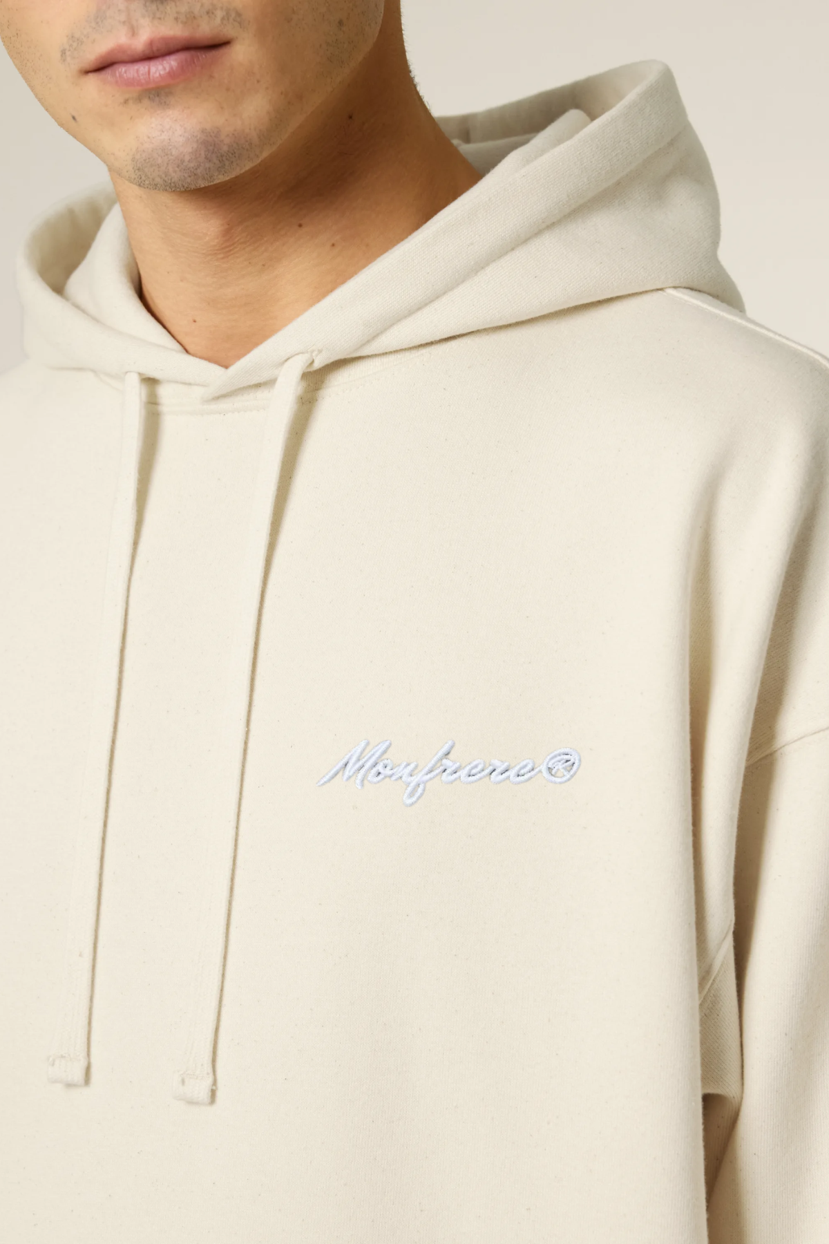 White label stick oversized hoodie sweatshirt