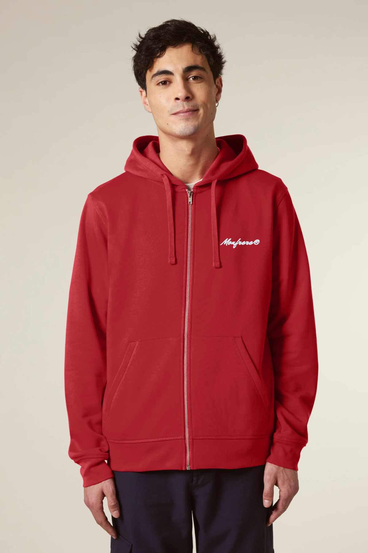 White Label Stick Iconic Unisex-Zip-Hoodie