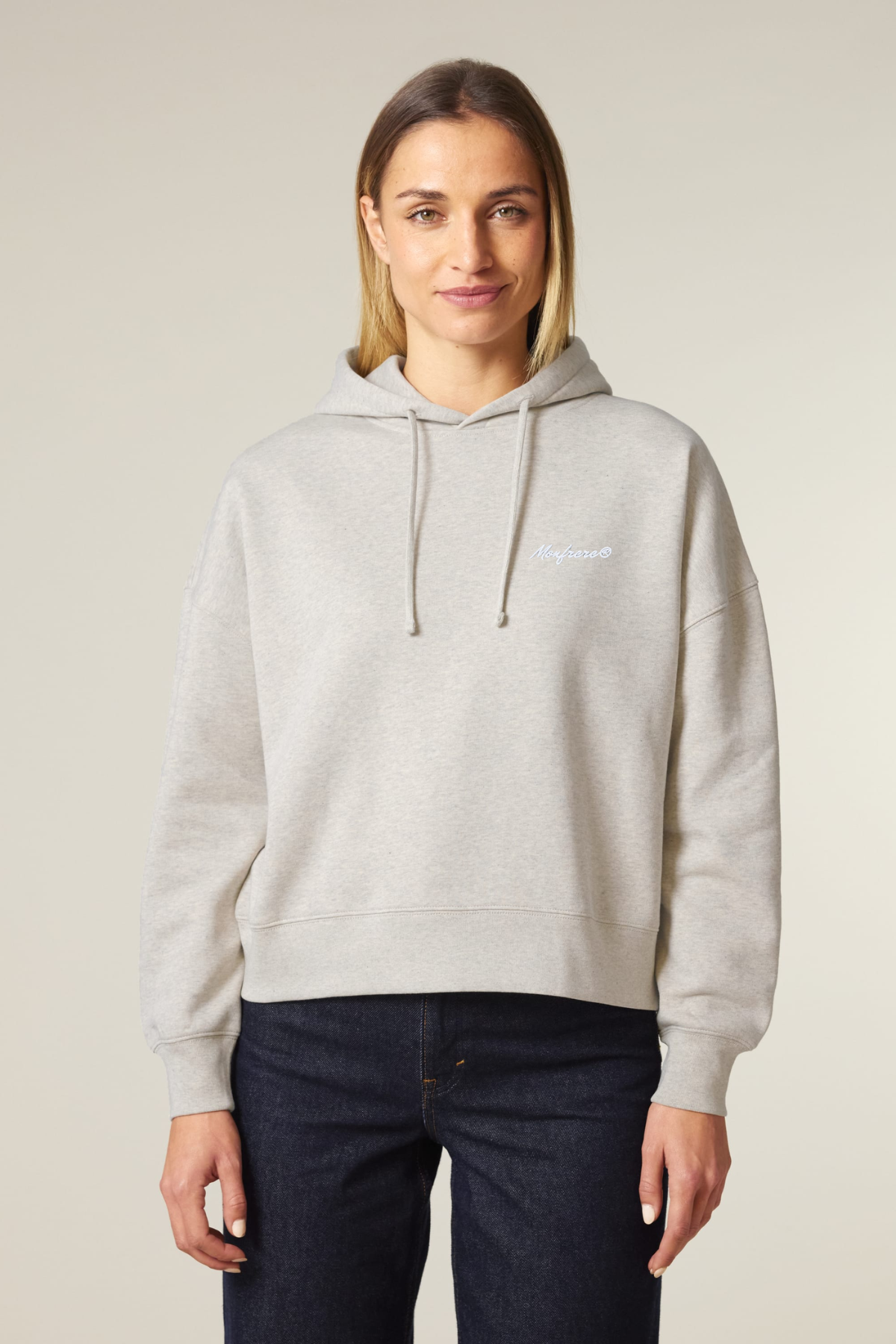 White Label Stick Damen-Hoodie-Sweatshirt