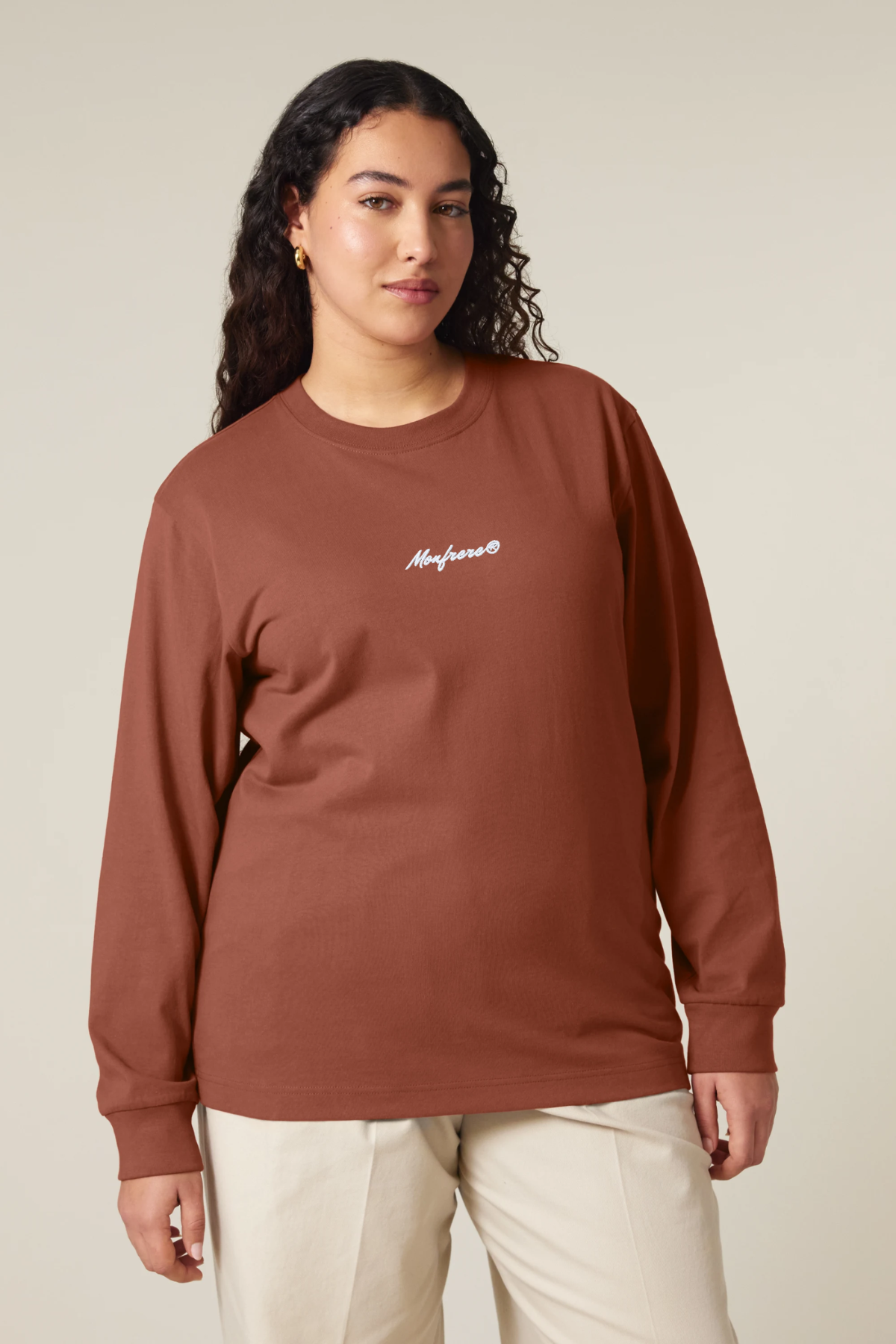 White Label Stick Unisex Heavy Weight Long Sleeve Shirt