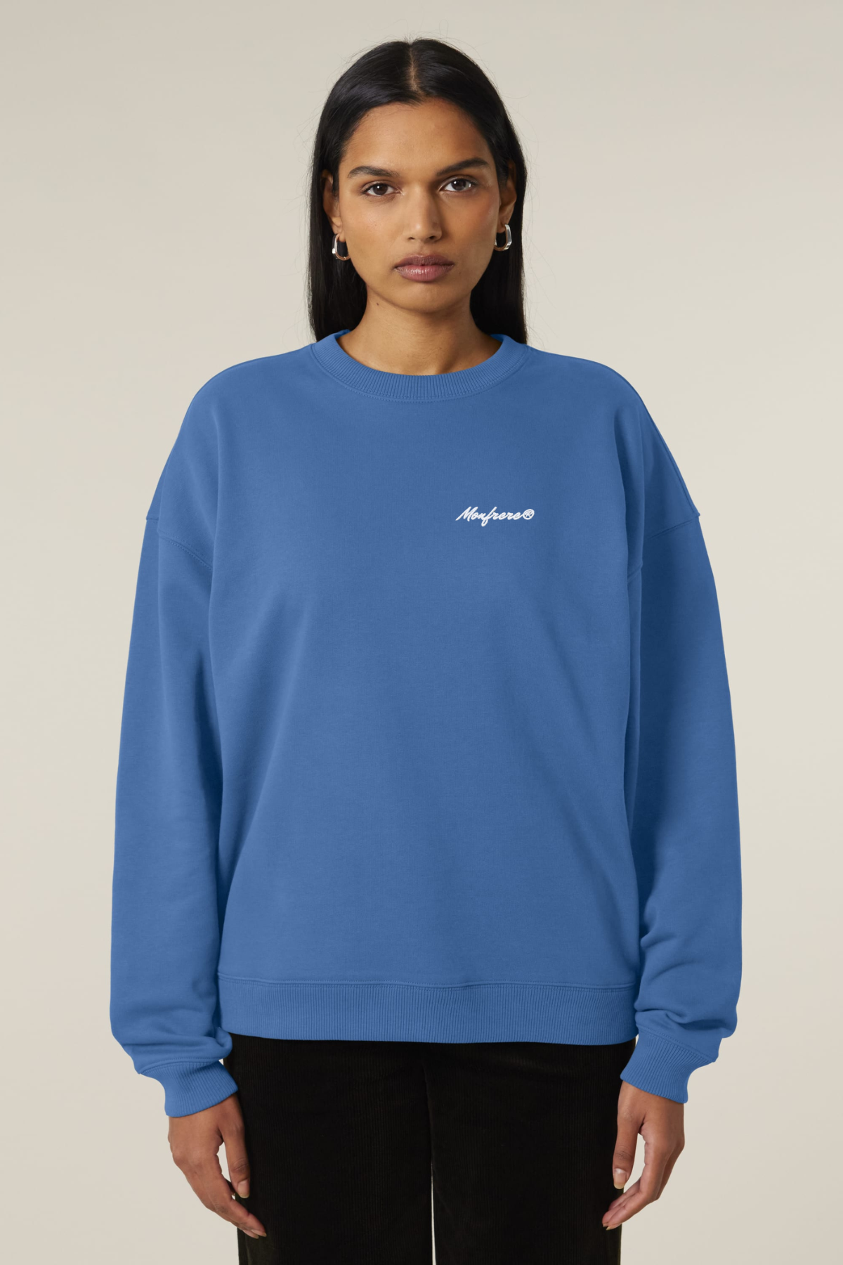 White Label Stick Oversized Crewneck Sweatshirt