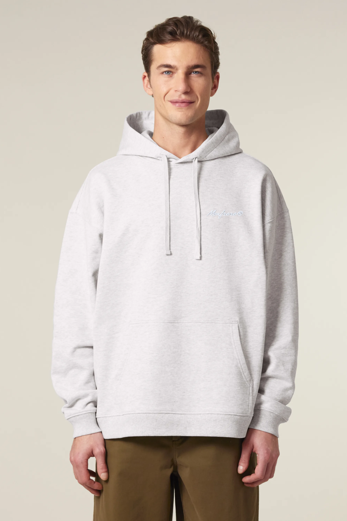 White label stick oversized hoodie sweatshirt