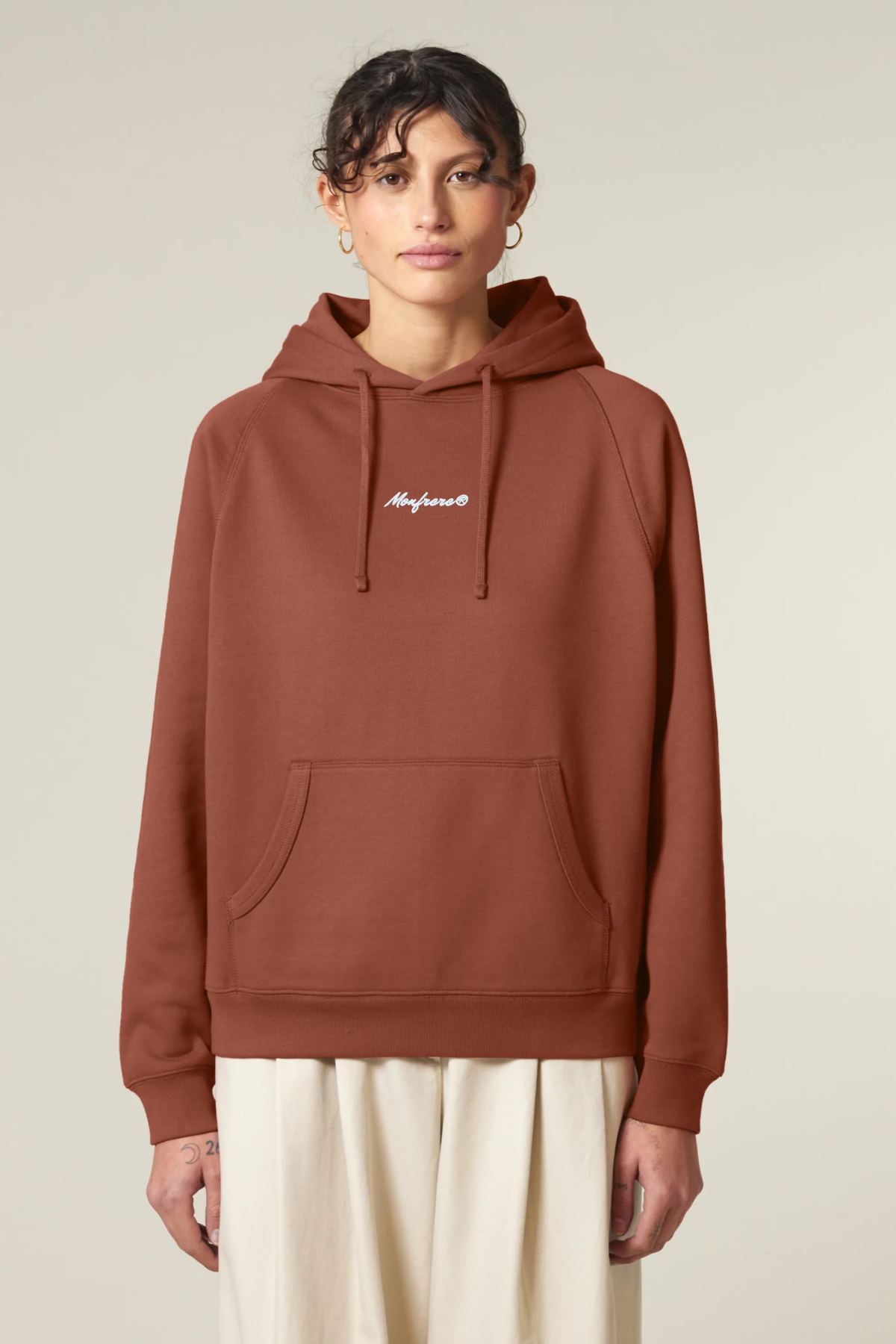 White Label Stick Unisex Relaxed Raglan Hoodie