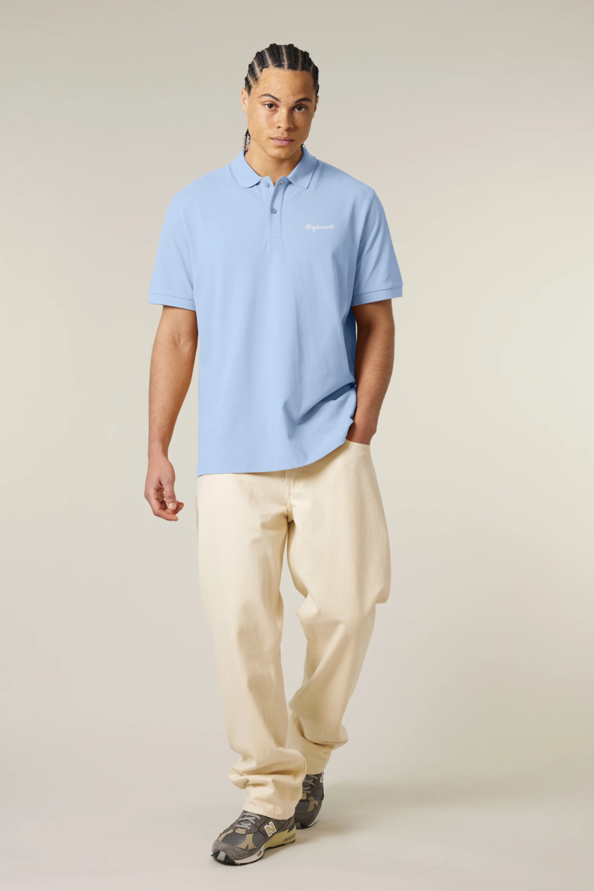 White Label Stick unisex polo shirt