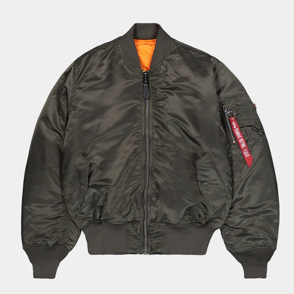 Alpha Industries MA-1 (HERITAGE) Bomberjacke - Rep. Grey