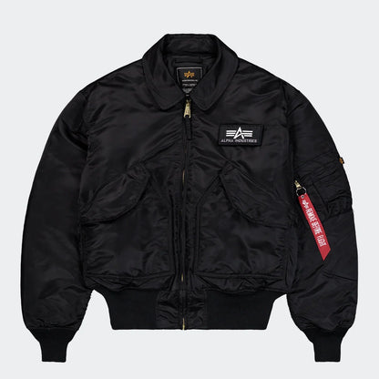 Alpha Industries CWU 45 (HERITAGE) Bomberjacke - Black
