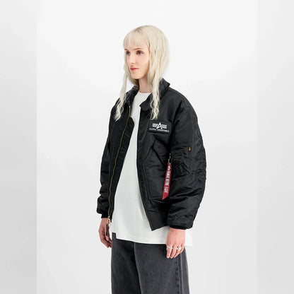 Alpha Industries CWU 45 (HERITAGE) Bomberjacke - Black