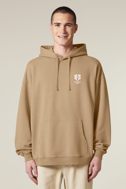 MONFRERE FINE Oversize Garment-Dyed-Hoodie-Sweatshirt