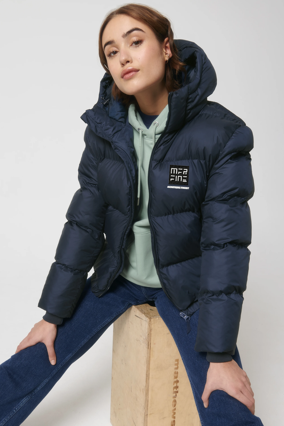 MFR FINEST Oversized quilted jacket
