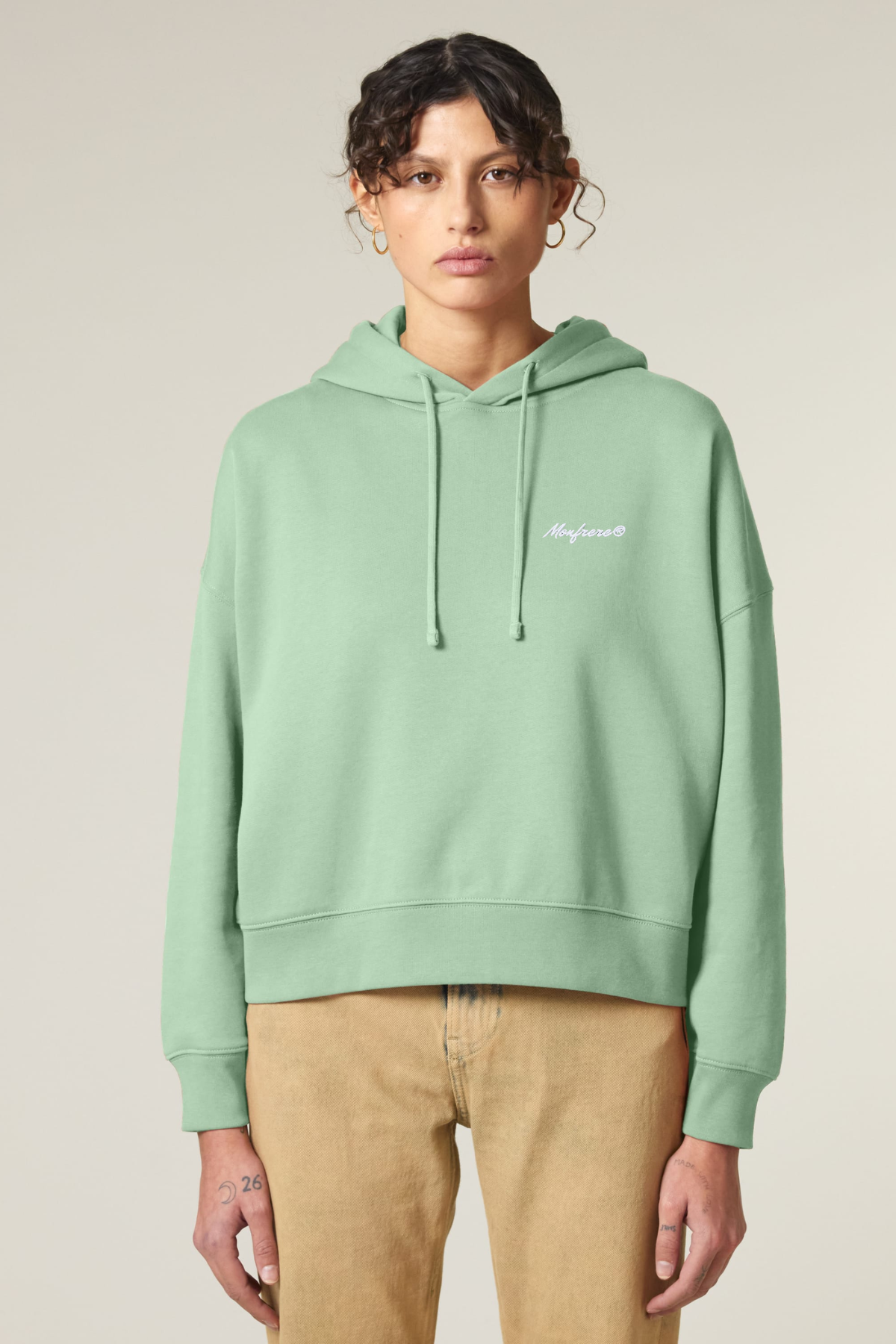 White Label Stick Damen-Hoodie-Sweatshirt