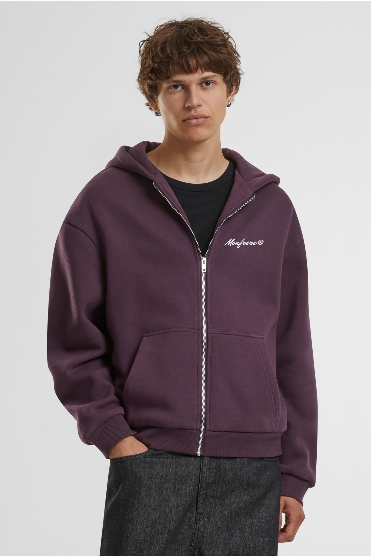 Fluffy Zip Hoody Monfrere