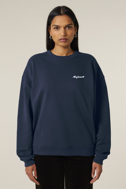 White Label Stick Oversized Crewneck Sweatshirt