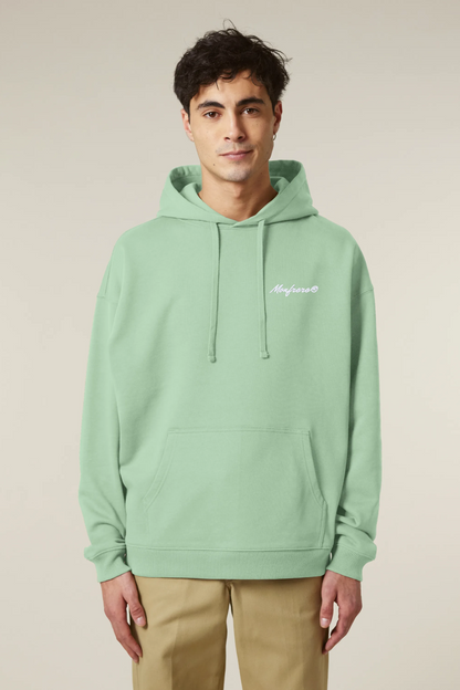 White label stick oversized hoodie sweatshirt