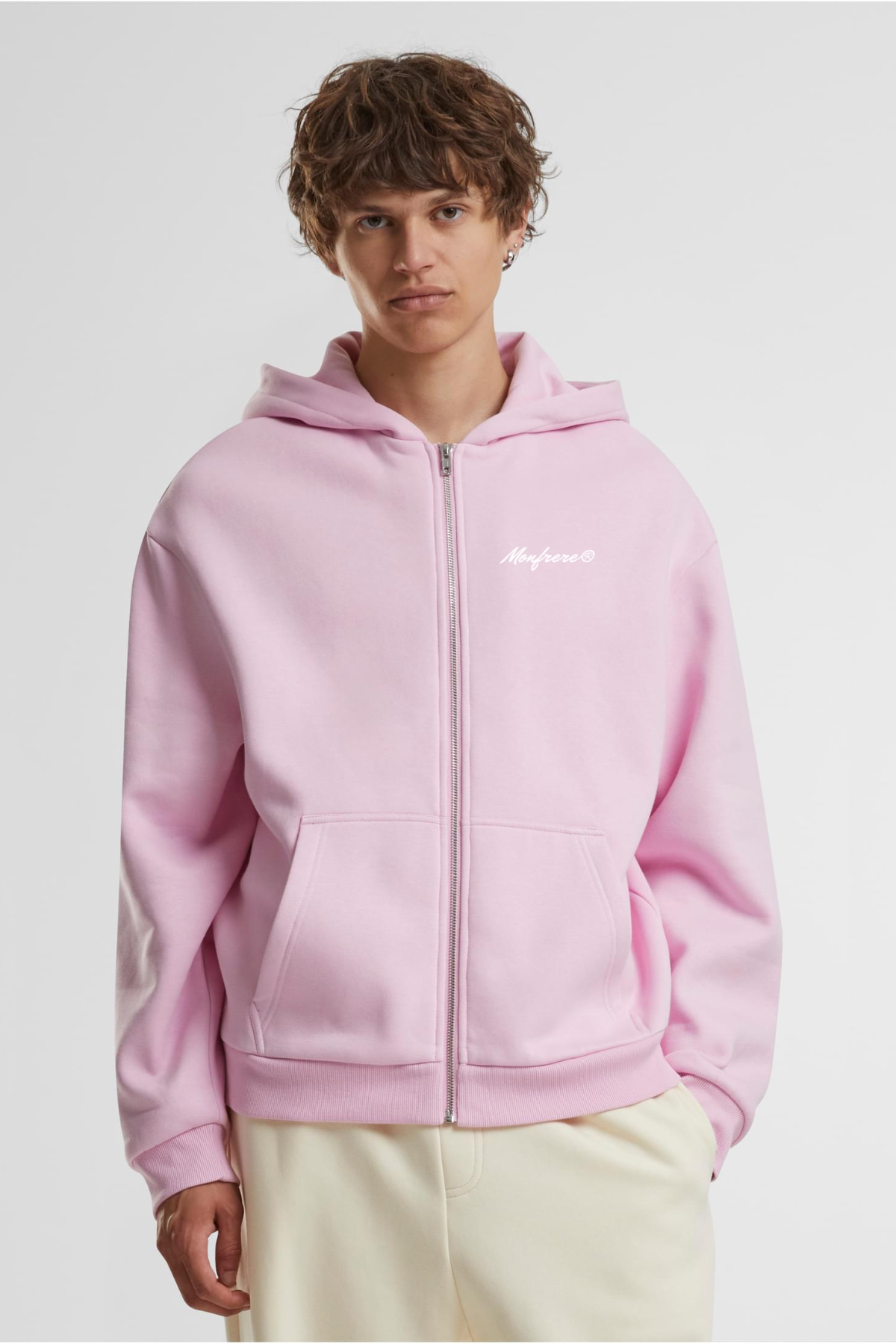 Fluffy Zip Hoody Monfrere