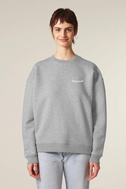 White Label Stick Oversized Crewneck Sweatshirt