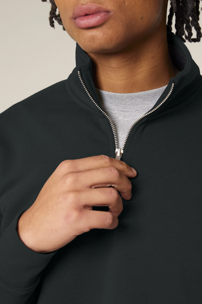 White Label Stick Unisex-Quarter-Zip-Sweatshirt