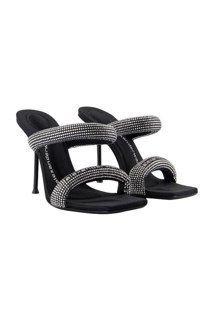 Julie Tubular Sandalen - Alexander Wang - Leder - Schwarz