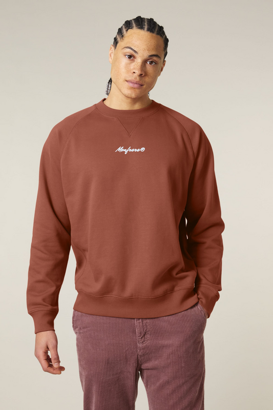 White Label Stick Unisex-Relaxed-Raglan-Sweatshirt