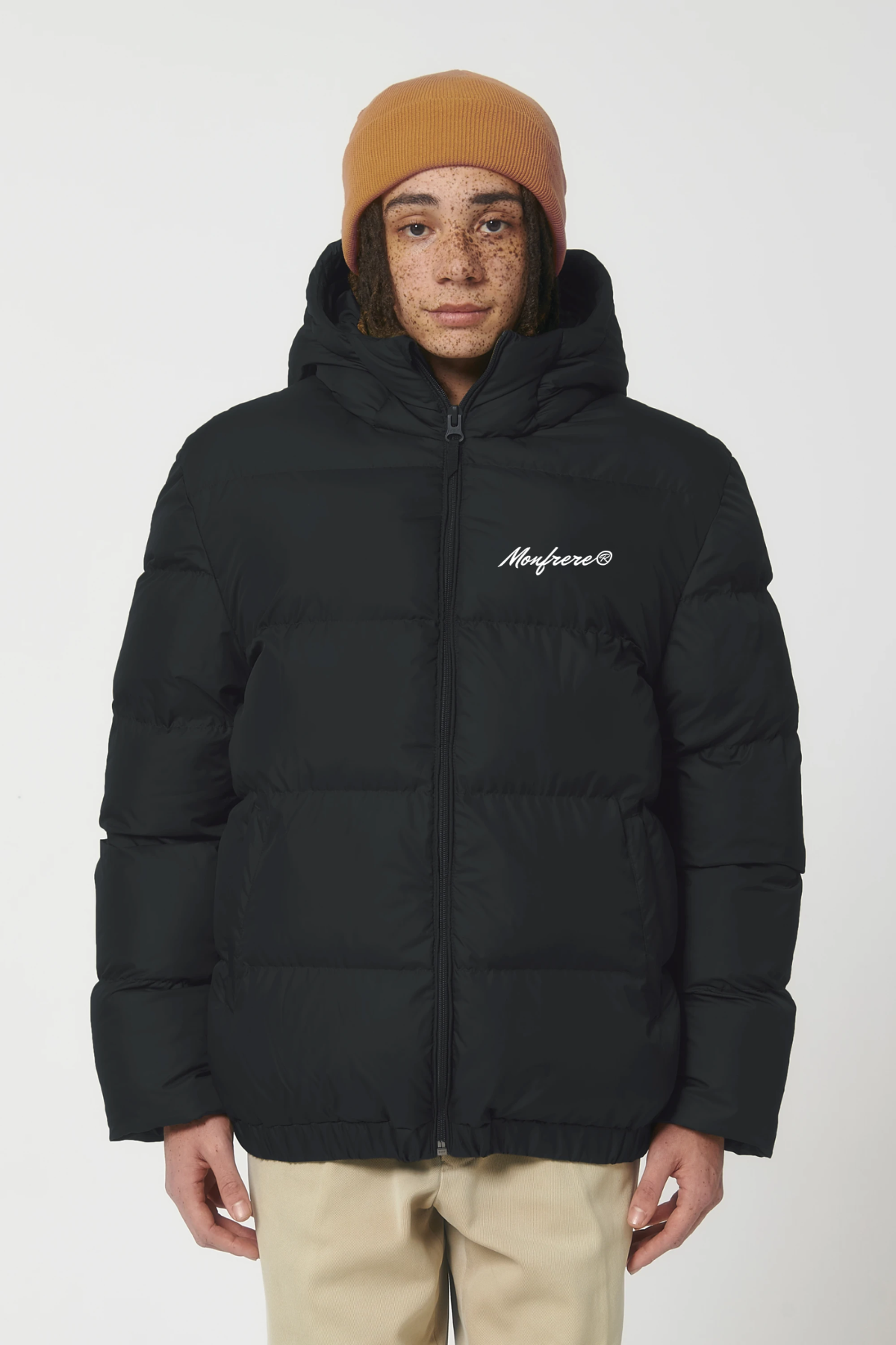 White Label Stick Unisex Oversized Steppjacke