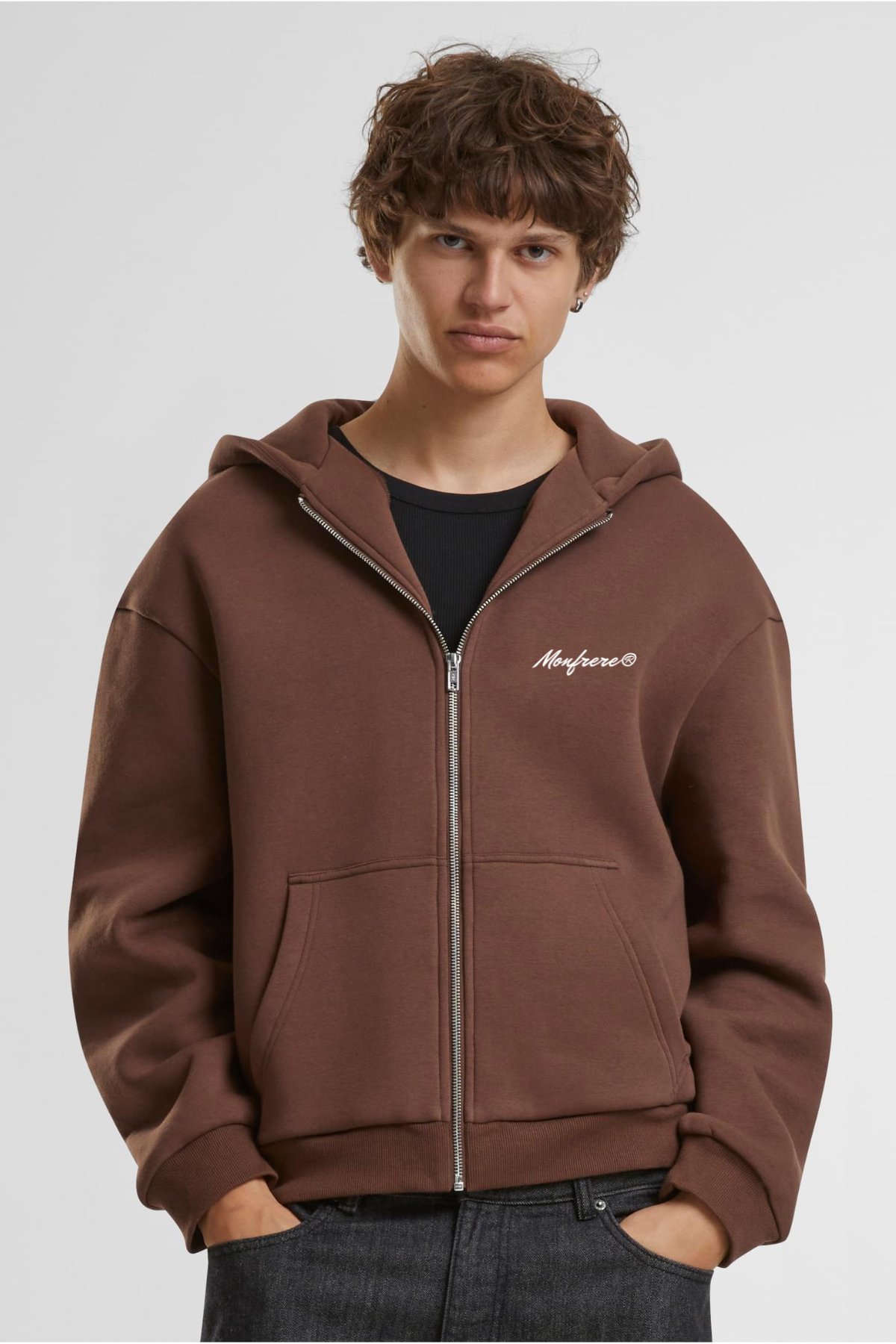 Fluffy Zip Hoody Monfrere