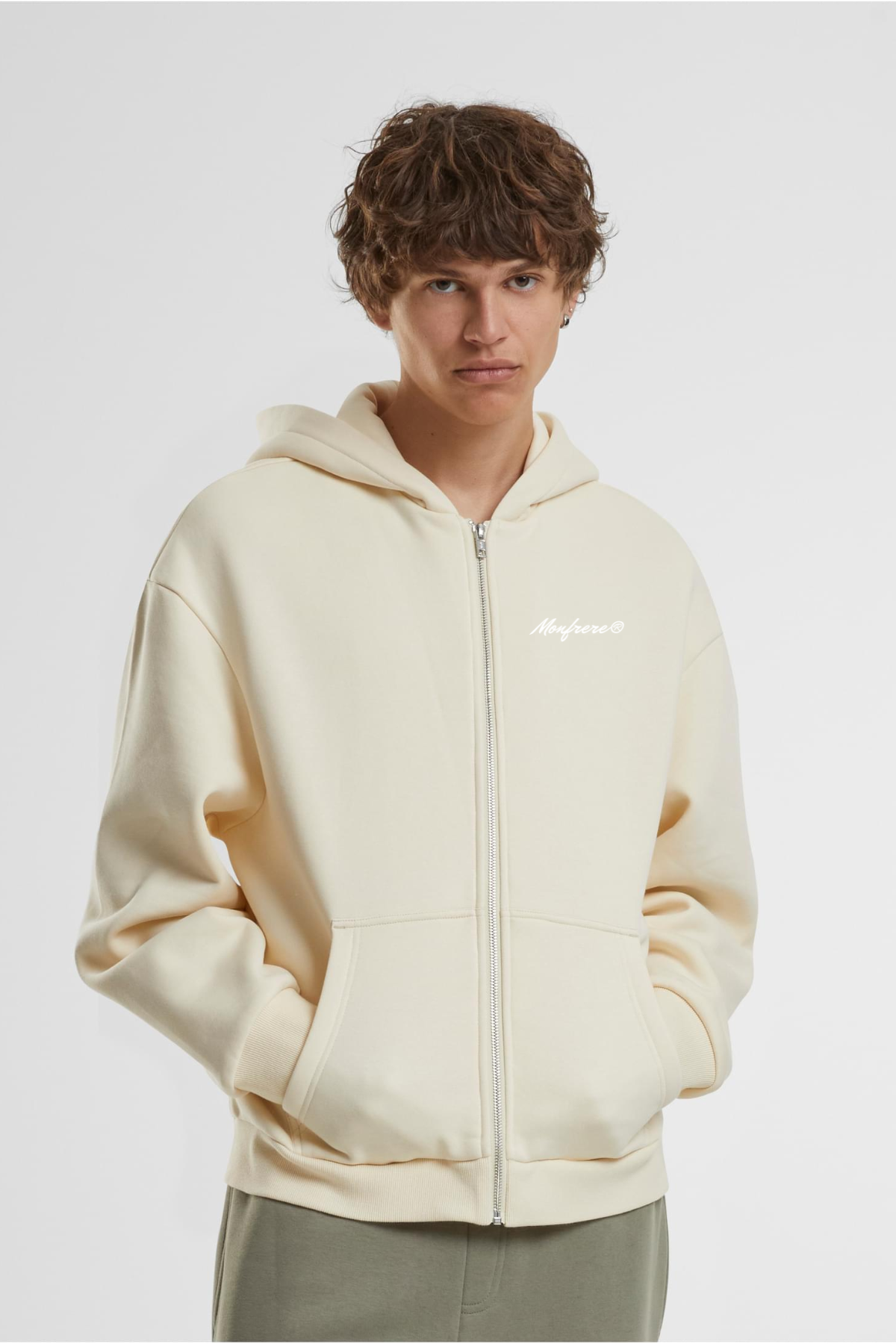Fluffy Zip Hoody Monfrere