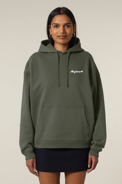 White label stick oversized hoodie sweatshirt